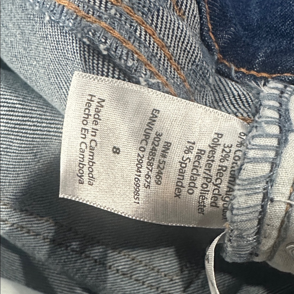 Sofia by Sofia Vergara Women's Margot Wide Leg High Rise Jeans Size 8 - Picture 10 of 12